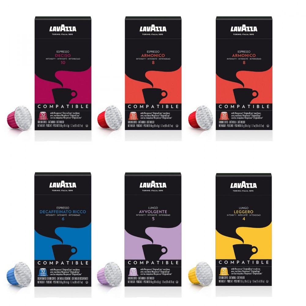 Lavazza Delicato kávékapszula Nespresso gépekkel kompatibilis Lavazza Delicato kávékapszula Nespresso gépekkel kompatibilis