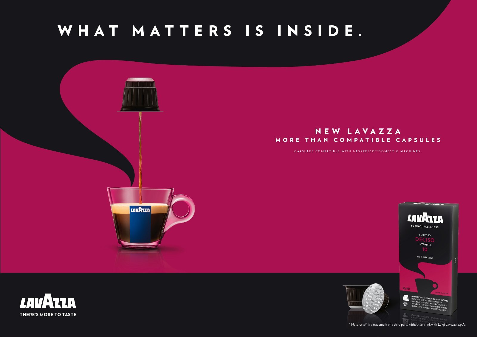 Lavazza Delicato kávékapszula Nespresso gépekkel kompatibilis Lavazza Delicato kávékapszula Nespresso gépekkel kompatibilis