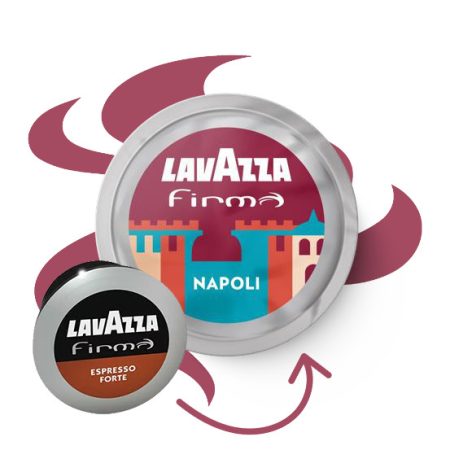 Lavazza FIRMA Espresso Napoli (ex Forte) kávékapszula 48db Lavazza FIRMA Espresso Napoli (ex Forte) kávékapszula 48db