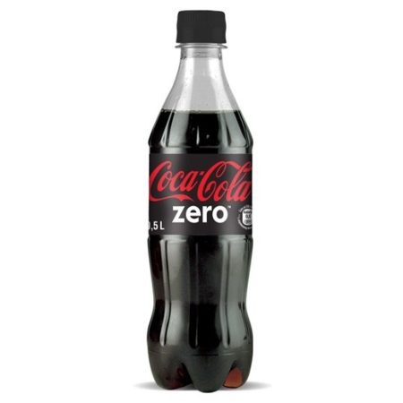 Coca-Cola Zéró 0,5l energiamentes szénsavas üdítőital édesítőszerekkel                                                                                                                                  